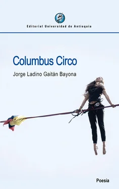 Jorge Ladino Gaitán Bayona Columbus circo обложка книги