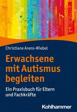 Christiane Arens-Wiebel Erwachsene mit Autismus begleiten обложка книги