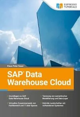 Klaus-Peter Sauer SAP Data Warehouse Cloud обложка книги