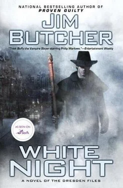 Jim Butcher White Night обложка книги