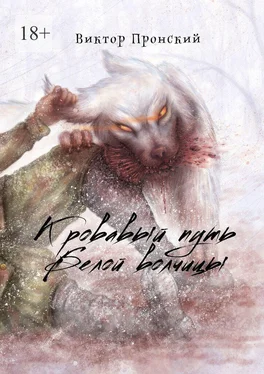 Виктор Пронский Кровавый путь Белой волчицы обложка книги