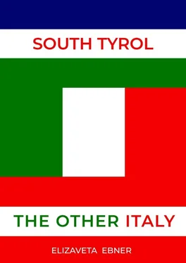 Elizaveta Ebner South Tyrol. The Other Italy обложка книги