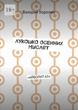 Валерий Королюк Лукошко осенних мыслят. «Айболит-65» обложка книги