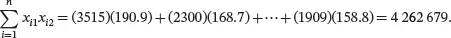 By 22 the sample covariance of the two variables can be obtained as The s - фото 26