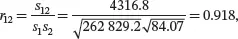 which is close to 1 and corresponding to a strong positive linear association - фото 29