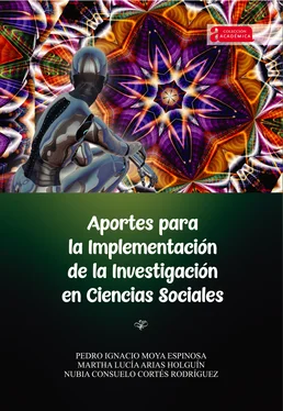 Pedro Ignacio Moya Espinosa Aportes para la implementación de la investigación en ciencias sociales обложка книги