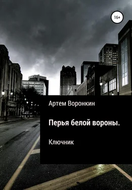 Артем Воронкин Перья белой вороны. Ключник обложка книги