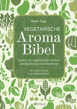 Karen Page Vegetarische Aroma-Bibel - eBook обложка книги