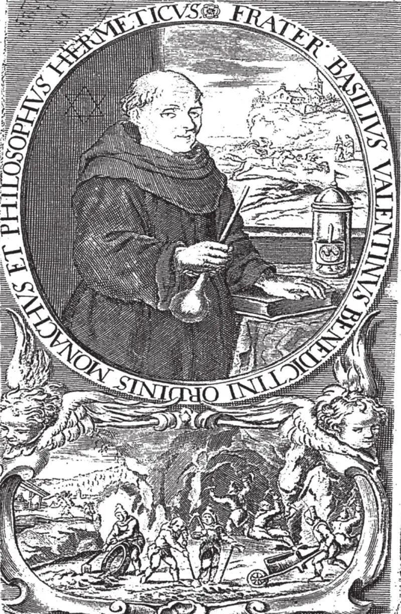 Basilius Valentinus Frontispiz aus Chymische Schriften Zweiter Teil 1577 - фото 20