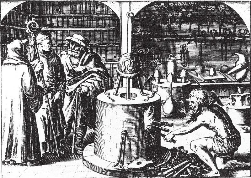 In der Schmiede des Gottes Vulcan Musaeum Hermeticum Frankfurt 1678 - фото 21