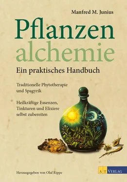 Manfred M. Junius Pflanzenalchemie - Ein praktisches Handbuch - eBook обложка книги