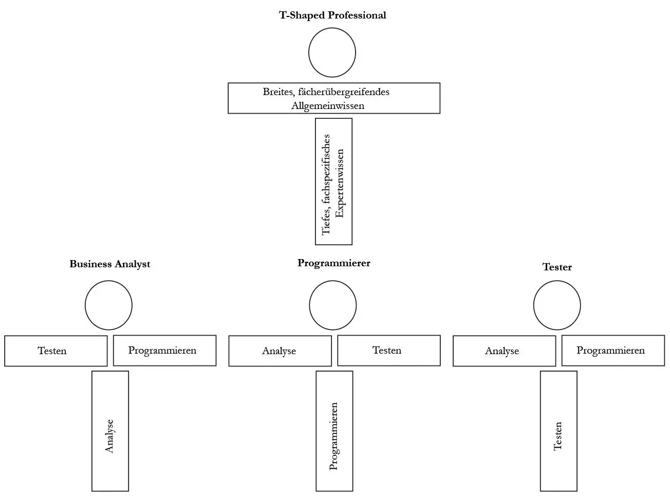 Abbildung 6 TShaped Professionals Um die oben beschriebene Hauptaufgabe ein - фото 7