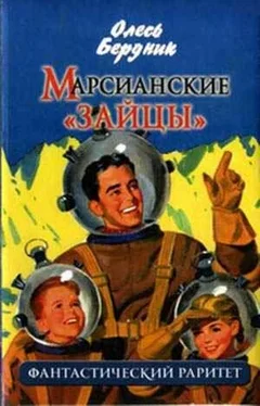 Олесь Бердник Марсианские зайцы обложка книги