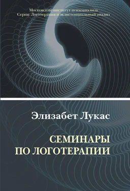 Элизабет Лукас Семинары по логотерапии обложка книги