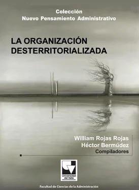 William Rojas Rojas La organización desterritorializada обложка книги