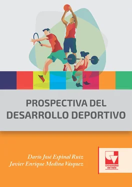 Darío José Espinal Ruiz Prospectiva del desarrollo deportivo обложка книги