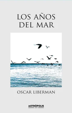 Oscar Liberman Los años del mar обложка книги