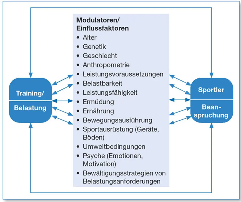 Abb 23Modell der BelastungsBeanspruchungsInteraktion im Sport mod nach - фото 22