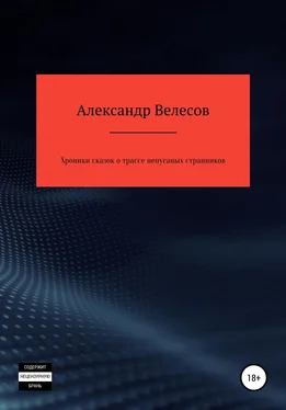 Александр Велесов Хроники сказок о трассе непуганых странников обложка книги