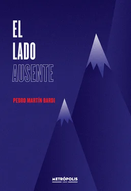 Pedro Martín Bardi El lado ausente обложка книги