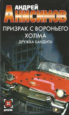 Андрей Анисимов Призрак с Вороньего холма. Дружба бандита обложка книги