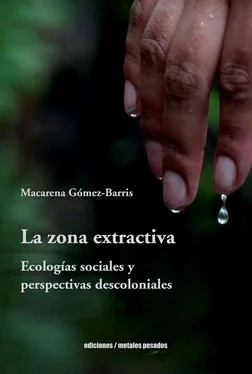 Macarena Gomez-Barris La zona extractiva обложка книги