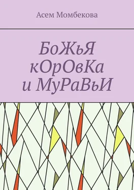 Асем Момбекова БоЖьЯ кОрОвКа и МуРаВьИ обложка книги