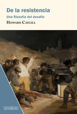 Howard Caygill De la resistencia обложка книги