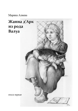 Марина Алиева Жанна д'Арк из рода Валуа. Книга первая обложка книги