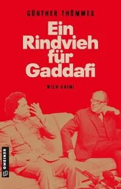 Günther Thömmes Ein Rindvieh für Gaddafi обложка книги