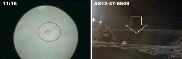 Подпись к фотографии НАСА справа AS12476949 1920 ноября 1969 г В - фото 114