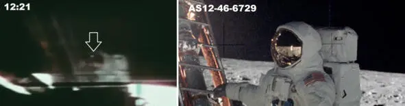Подпись к фотографии НАСА справа AS12466729 19 ноября 1969 г Астронавт - фото 115