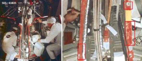 Фотография НАСА S6561835 15 ноября 1965 г Техники помогают основной - фото 80