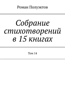 Роман Полуэктов Собрание стихотворений в 15 книгах. Том 14 обложка книги