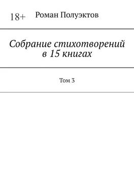 Роман Полуэктов Собрание стихотворений в 15 книгах. Том 3 обложка книги