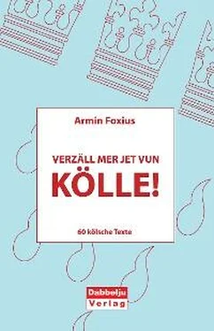 Armin Foxius Verzäll mer jet vun Kölle! обложка книги