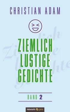 Christian Adam Ziemlich lustige Gedichte обложка книги