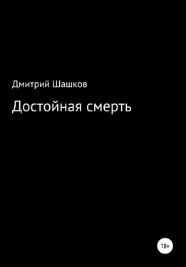 Дмитрий Шашков Достойная смерть обложка книги