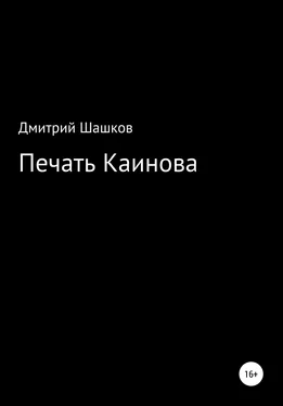 Дмитрий Шашков Печать Каинова обложка книги