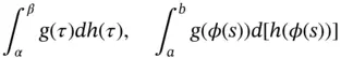 exists whenever one of the integrals exists in which case we have 134 - фото 946
