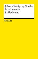 Johann wolfgang Goethe - Maximen und Reflexionen