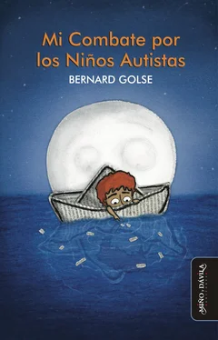 Bernard Golse Mi Combate por los Niños Autistas обложка книги