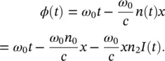 Considering the instantaneous frequency ω t 311 the last term implies - фото 316
