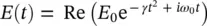 The wave amplitude follows a Gaussian envelope with the shape factor γ - фото 293