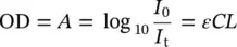 where ε is the molar extinction coefficient or molar absorption coefficient - фото 19