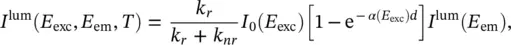 where k r k r k nr η is the quantum yield that is the ratio between the - фото 246
