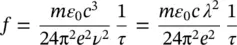 connecting the oscillator strength to the radiative emission lifetime at low - фото 73