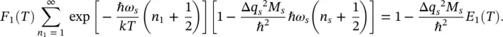 E 1 T is the average thermal energy of a linear harmonic oscillator 230 - фото 188