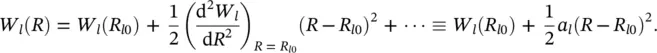 The vibration frequency in the l th electronic state is related to the - фото 159