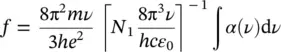 giving 161 This formula relates the integrated absorption coefficient to - фото 74
